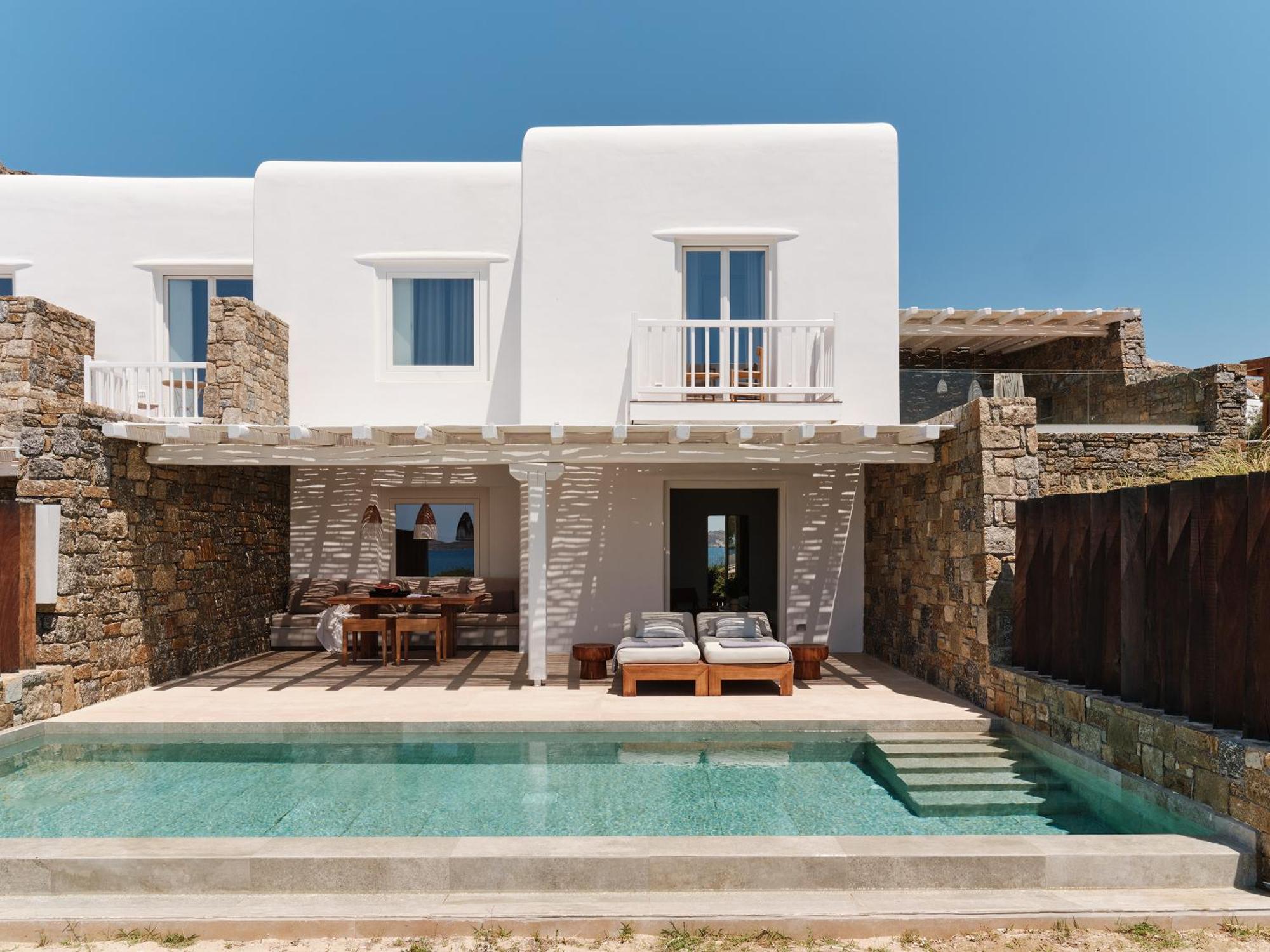 比尔和库奥海岸套房 - 世界顶级酒店 Agios Ioannis Diakoftis 外观 照片